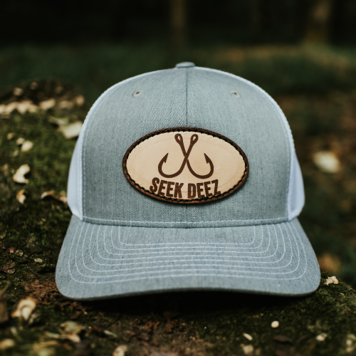 Hooks Leather Patch Hat 2