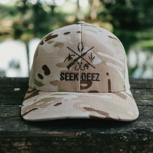 Multi Camo Logo Hat