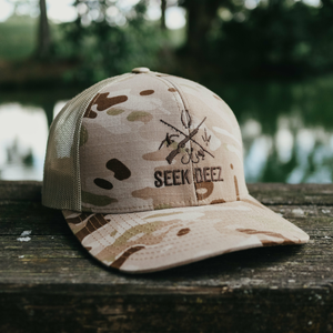 Multi Camo Logo Hat